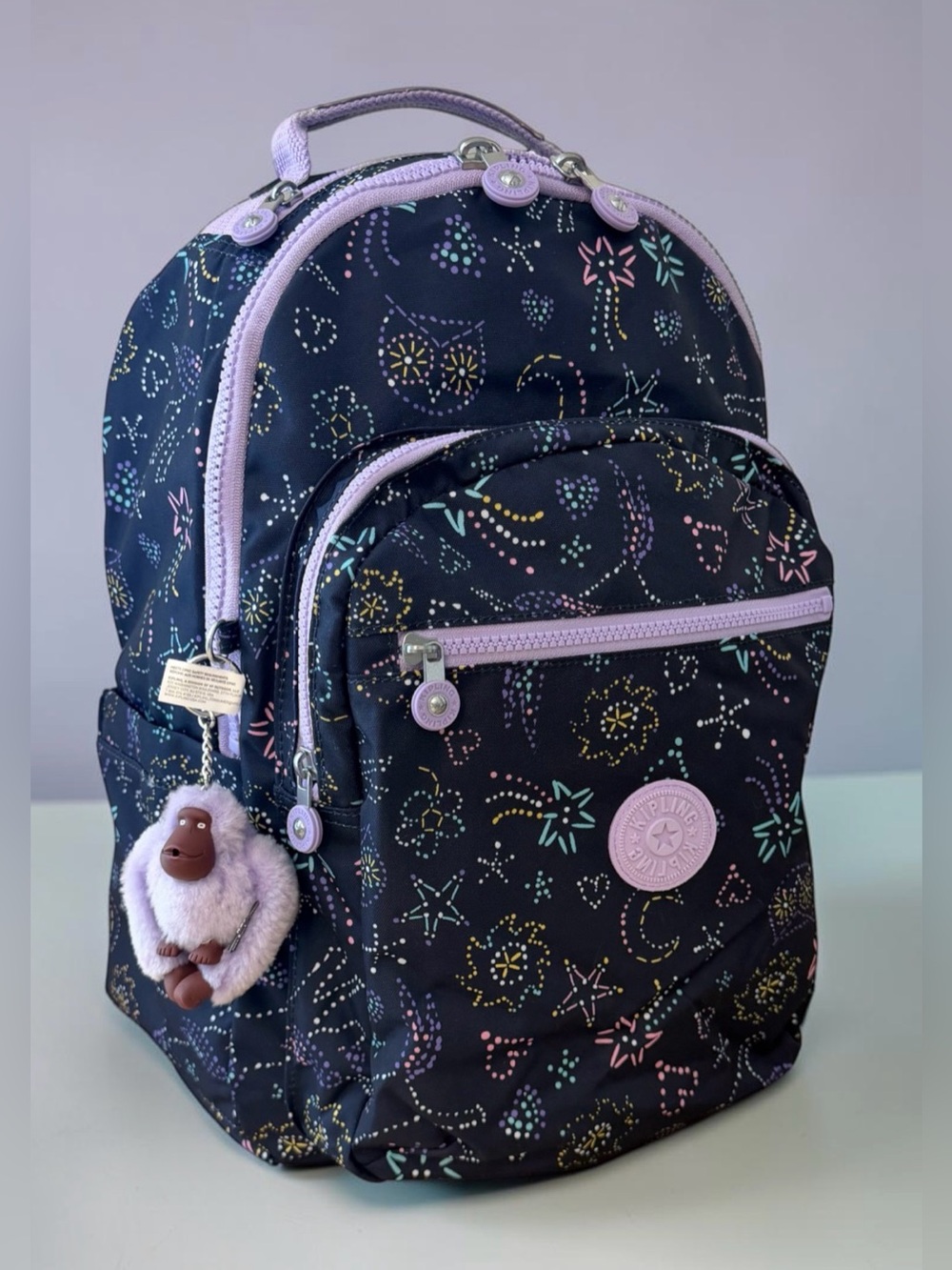 Kipling Seoul School Large 15" Backpack Unicorn Start